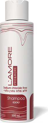 L’amore למורי שמפו ללא מלחים 500 מ"ל