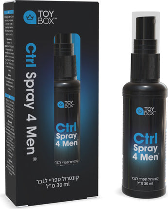 TOYBOX קונטרול ספריי השהייה לגבר30 מ"ל