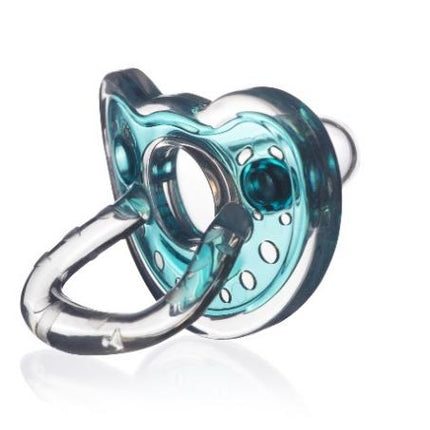 ג'ובי סילינוגי זוג מוצצים טבעיים לתינוקות סרבנים כחול 0+ Joovy Silinoogie