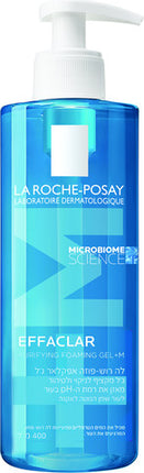 אפקלאר ג'ל מקציף לעור שמן לה רוש-פוזה אפקלאר ג'ל מקציף לעור שמן 400 מ"ל