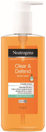 NEUTROGENA  CLEAR & DEFEND תרחיץ יומי 200 מ"ל