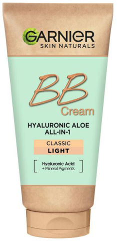 GARNIER SKIN NATURALS קרם לחות BB בתוספת גוון בהיר 50 מ"ל