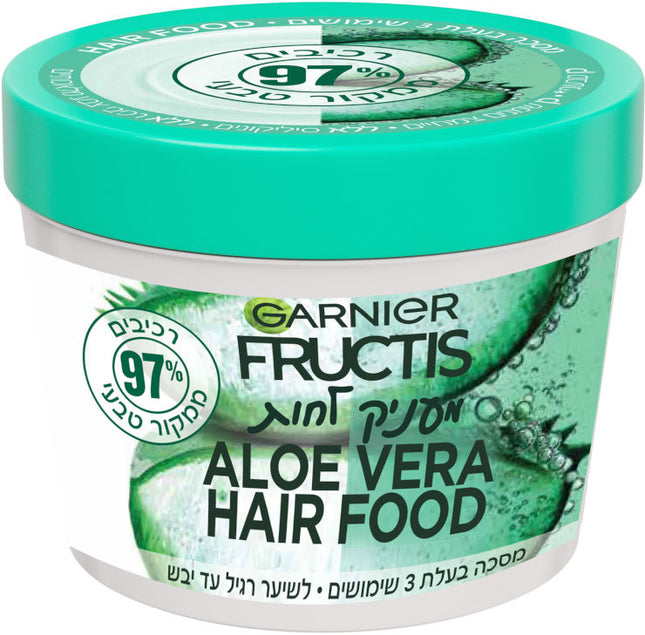 גרניה פרוקטיס היירפוד מסכה לשיער אלוורה 390 מ"ל