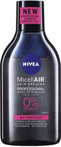 ים מיסלריים להסרת איפור מהפנים והעיניים NIVEA MICELLAR SKIN BREATHE מים מיסלריים להסרת איפור מהפנים והעיניים 400 מ"ל
