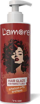 L’amore ג'ל גלייז לתלתלים מושלמים 500 מ"ל