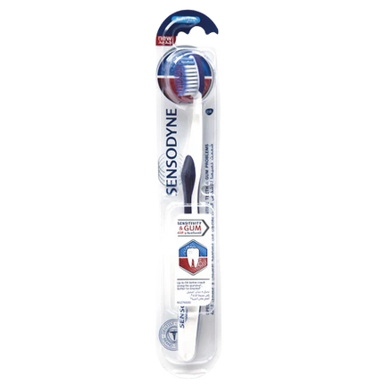 מברשת שיניים רכה לסensitivity & Gum – סנסודיין | SENSODYNE