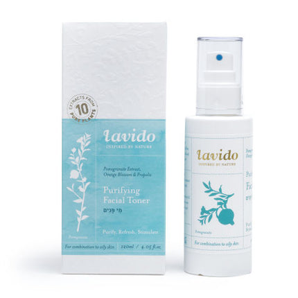 לבידו מי פנים לעור מעורב - שמן 120 מ"ל