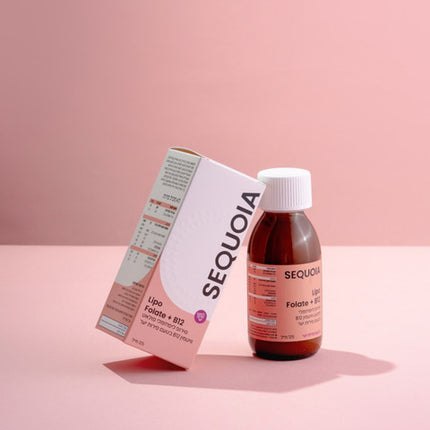 SEQUOIA סירופ Lipo Folate+B12 ליפוזומלי 125 מ"ל