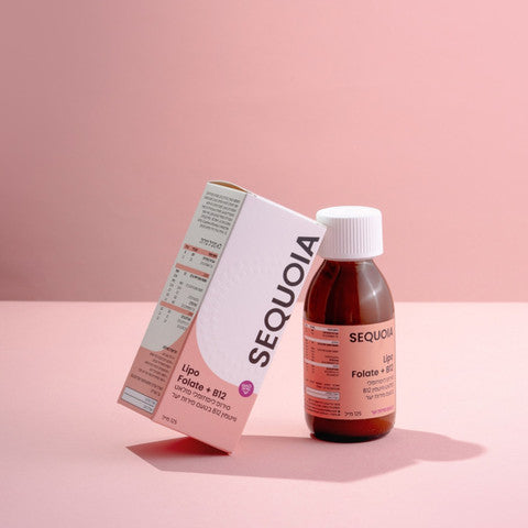 SEQUOIA סירופ Lipo Folate+B12 ליפוזומלי 125 מ"ל
