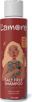 L’amore למורי שמפו לשיער מתולתל 500 מ"ל