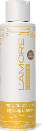 L’amore למורי שמפו לשיער שומני 500 מ"ל
