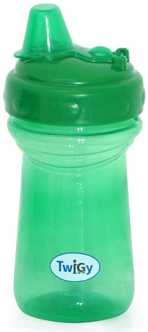 Twigy כוס שתייה עם פיה ומכסה 6 חודשים ומעלה