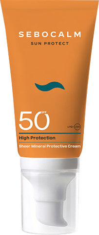 סבוקלם סאן פרוטקט קרם הגנה מינרלי לפנים SPF50 50 מ"ל
