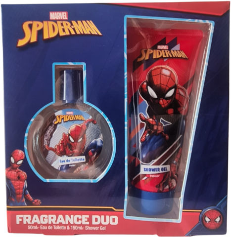 Disney ספיידרמן סט א.ד.ט + ג'ל רחצה לגבר 50 מ"ל + 150 מ"ל