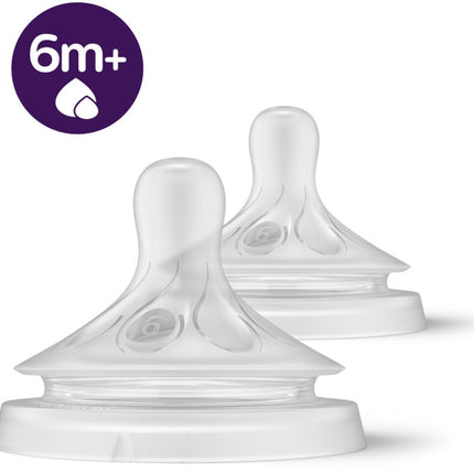 אוונט פטמות נטורל ריספונס +6M שלב 6 זוג