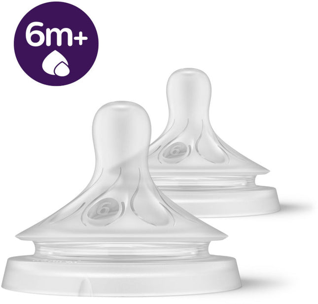 אוונט פטמות נטורל ריספונס +6M שלב 6 זוג