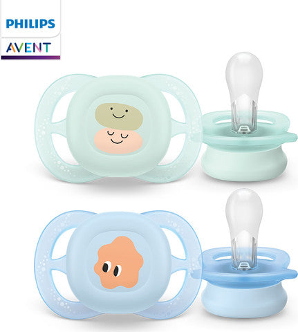 אוונט אולטרה סטארט מוצצי סיליקון 0-2 חודשים 2 יחידות