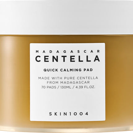 SKIN1004 MADAGASCAR CENTELLA רפידות פנים 70 יחידות
