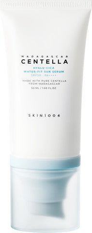 SPF50 SKIN1004 MADAGASCAR CENTELLA סרום הגנה לפנים עם חומצה היאלרונית וסיקה SPF50  50 מ"ל