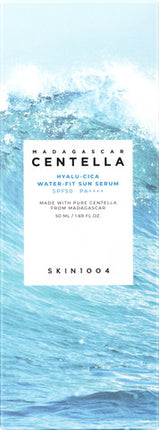 SPF50 SKIN1004 MADAGASCAR CENTELLA סרום הגנה לפנים עם חומצה היאלרונית וסיקה SPF50  50 מ"ל
