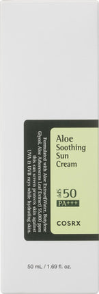 COSRX קרם הגנה עם תמצית אלוורה 50 מ"ל