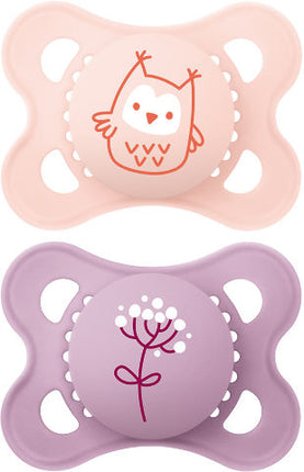 מאמ מוצצי סיליקון 0-6 2 יחידות