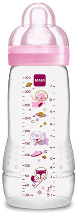 בקבוק הזנה לתינוק 4+ סגול מאמ בקבוק הזנה לתינוק 4+ סגול 330 מ"ל