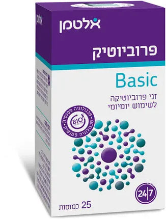 אלטמן
כמוסות פרוביוטיקה
25 כמוסות