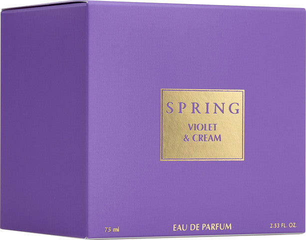 SPRING
VIOLET & CREAM א.ד.פ לאשה
75 מ"ל