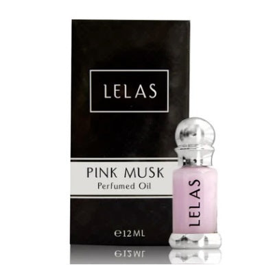שמן בישום לאישה Lelas Pink Musk Perfumed Oil 12ml לילאס