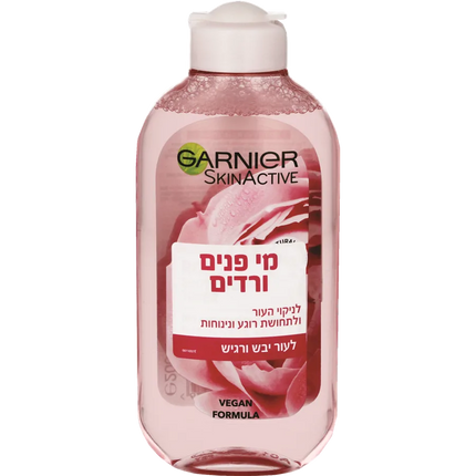 בוטניקל מי פנים ורדים 200 מ"ל | GARNIERטיפוח פנים