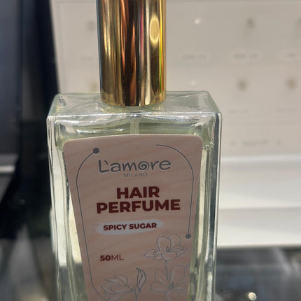 בושם לשיער – L'amore Hair Perfume 50 ML SPICY SUGAR