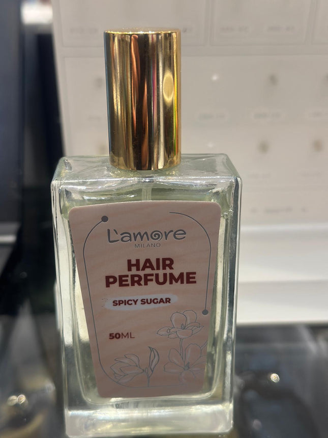 בושם לשיער – L'amore Hair Perfume 50 ML SPICY SUGAR