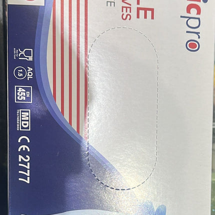 כפפות ניטריל ללא אבקה MEDICPRO L