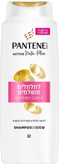 Pantene - שמפו לתלתלים מושלמים - נפח 500מ''ל