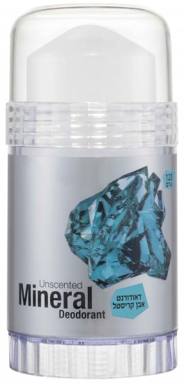 Crystal - דאודורנט אבן קריסטל 4 עונות לגבר - במשקל 120 גרם