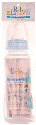 Baby Line - בקבוק טיולים לתינוק צבע כחול - נפח 240 מ''ל