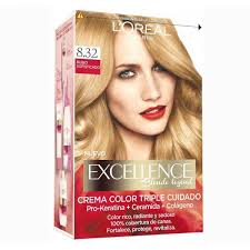 צבע שיער מטפח 8.32 בלונד בהיר זהוב מעודן EXCELLENCE LEGENDS -LOREAL PARIS