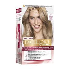 צבע שיער מטפח 8.1 בלונד בהיר אפרפר EXCELLENCE CREME-LOREAL PARIS
