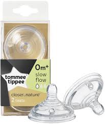 זוג פטמות שלב 1 - Closer to Nature +0M Tommee Tippee 2 יח'