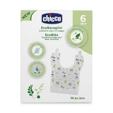 סינר חד פעמי צ’יקו 36 יחידות – Chicco Disposable Compost Bibs 36 Pcs